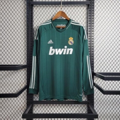 Retro Real Madrid 2012/2013 Tay Dài ( 3rd Xanh Rêu )