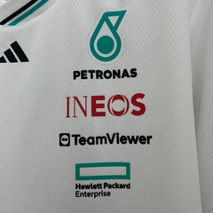 Áo Thun F1 Mercedes 2025 ( Trắng )
