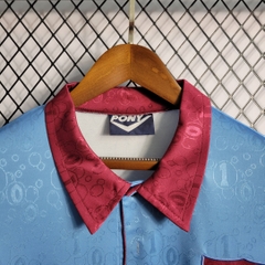 Retro West Ham 1995/1997 Tay Dài ( Sân Khách )