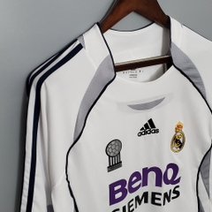 Retro Real Madrid 2006/2007 Tay Dài ( Sân Nhà )