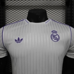 Áo Adidas Icon Real Madrid 2025 ( Trắng )