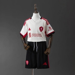 Bộ Kids Liverpool 25/26 ( Sân Khách )