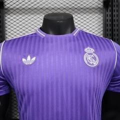 Áo Adidas Icon Real Madrid 2025 ( Tím )