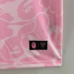 Áo Thun Bape X Miami 2026 ( Hồng )
