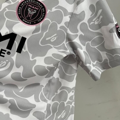 Áo Thun Bape X Miami 2026 ( Xám )
