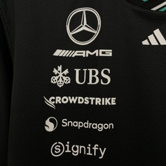 Áo Thun F1 Mercedes 2025 ( Đen )