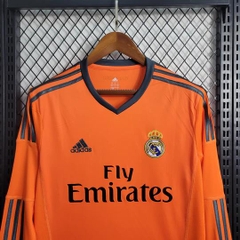 Retro Real Madrid 2013/2014 Tay Dài ( Sân Khách )