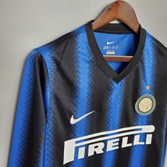 Retro Inter Milan 2010/2011 Tay Dài ( Sân Nhà )