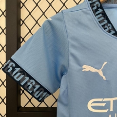 Bộ Kids Man City 24/25 ( Sân Nhà )