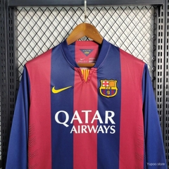 Retro Barcelona 2014/2015 Tay Dài ( Sân Nhà )