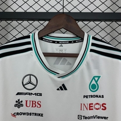Áo Thun F1 Mercedes 2025 ( Trắng )