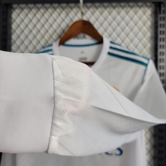 Retro Real Madrid 2017/2018 Tay Dài ( Sân Nhà )