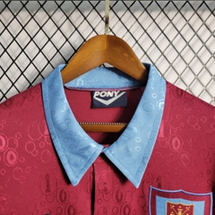 Retro West Ham 1995/1997 Tay Dài ( Sân Nhà )