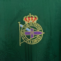 Retro Deportivo de La Coruña 1999/2000 Tay Dài ( Sân Khách )