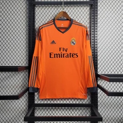 Retro Real Madrid 2013/2014 Tay Dài ( Sân Khách )