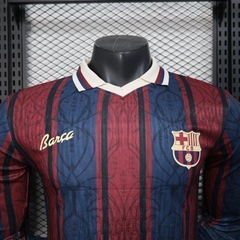 Đồ Fan Barcelona 2025 Tay Dài ( Modernist Polo )