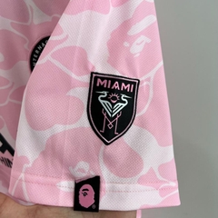 Áo Thun Bape X Miami 2026 ( Hồng )