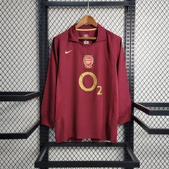 Retro Arsenal 2005/2006 Tay Dài ( Sân Khách )