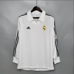 Retro Real Madrid 2001/2002 Tay Dài ( Sân Nhà )