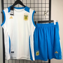 Set Training Argentina 24 ( Balo-Trắng )