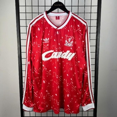 Retro Liverpool 1989/1991 Tay Dài ( Sân Nhà )