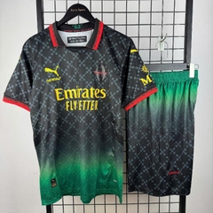 Đồ Fan AC Milan Off White ( Đen )