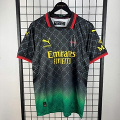 Đồ Fan AC Milan Off White ( Đen )