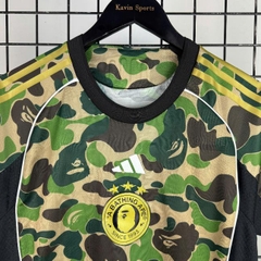 Áo Thun Adidas 2025 ( Bape FB Green )