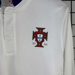 Retro Bồ Đào Nha 2014 Tay Dài ( Sân Khách )