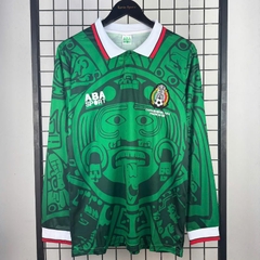 Retro Mexico 1998 Tay Dài ( Sân Nhà )
