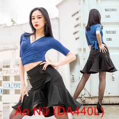 (DanceBaby) Áo Nữ (DA440L) - Xanh + Size