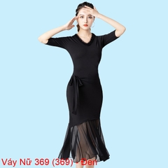 (CMJ) Váy Nữ 369 (369) - Đen + Size