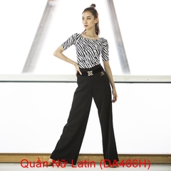 (DanceBaby) Quần Nữ Latin (DA466H) - Đen + Size