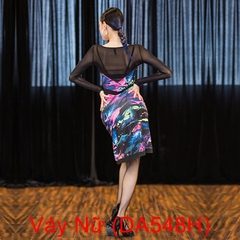 (DanceBaby) Váy Nữ (DA548H) - Đen + Size