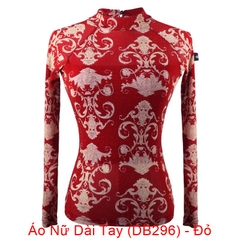 (Doubl) Áo Nữ Dài Tay (DB296) - Đỏ + Size