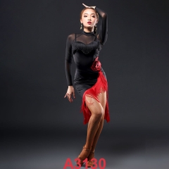 Váy Đen Đỏ HCDance (A3130) - Đen + Size