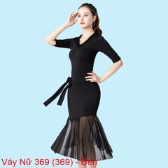 (CMJ) Váy Nữ 369 (369) - Đen + Size