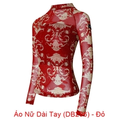 (Doubl) Áo Nữ Dài Tay (DB296) - Đỏ + Size