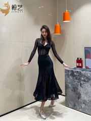 Váy Đen Lưới
