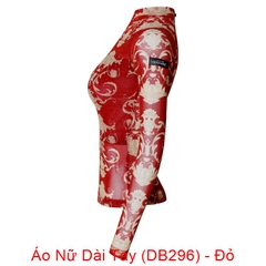 (Doubl) Áo Nữ Dài Tay (DB296) - Đỏ + Size