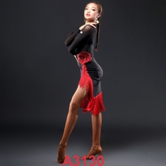 Váy Đen Đỏ HCDance (A3130) - Đen + Size