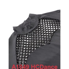 (HCDance) Áo Nữ Đen Lưới (A1049) - Đen + Size