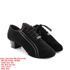 Giày Latin Nam BD Dance 467 (467BD) - Vải + Size