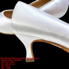 Giày Standard Nữ Focus Dance 7923 Gót 5.5cm (7923FD5P) - Trắng
