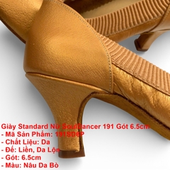 Giày Standard Nữ SoulDancer 191 Gót 6.5cm (191SD6P) - Nâu Da Bò