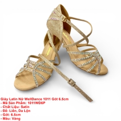 Giày Latin Nữ WellDance 1011 Gót 6.5cm (1011WD6P) - Vàng