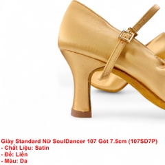 Giày Standard Nữ SoulDancer 107 Gót 7.5cm (107SD7P) - Satin