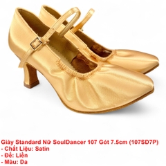 Giày Standard Nữ SoulDancer 107 Gót 7.5cm (107SD7P) - Satin