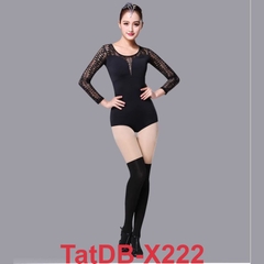 Tất Nữ Kín Ngón Doubl (DB-X222) - Đen + One Size