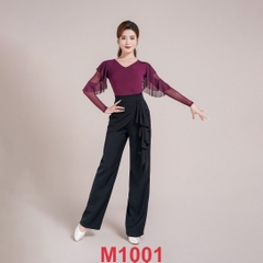 Áo Nữ Dài Tay (M1001) - Tím Dâu Tằm + Size